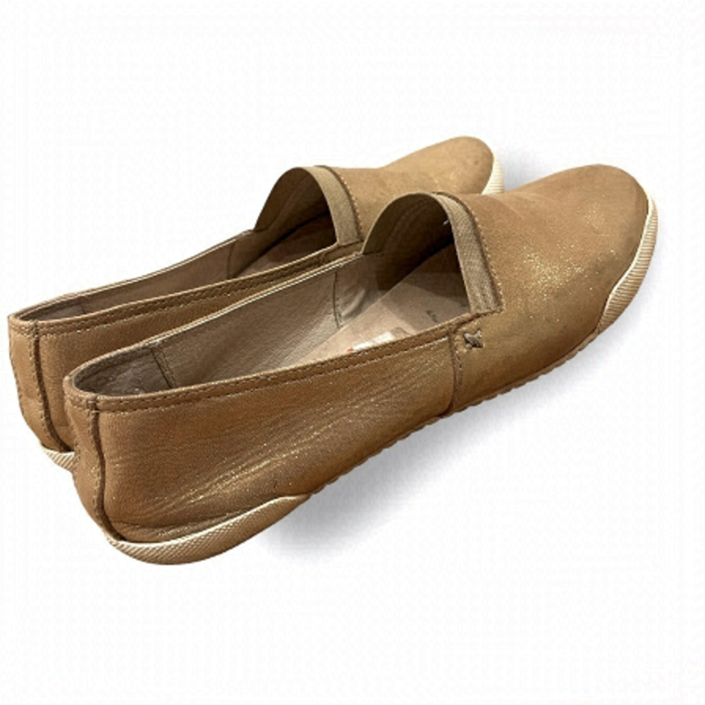 SOFT Gold Leather Shoes Size 38